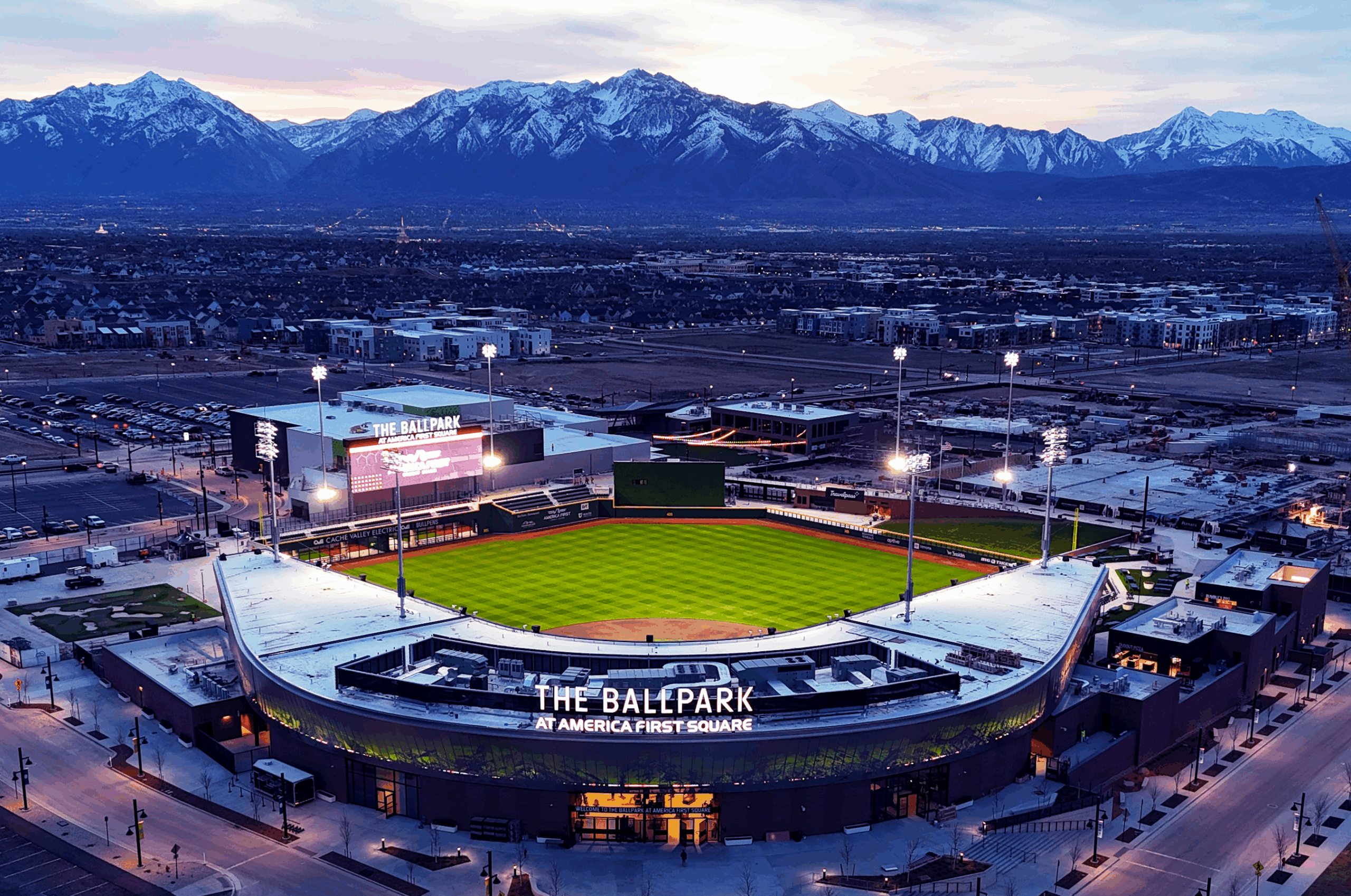 Bees Stadium Daybreak